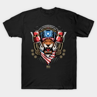 LION ARMY FORCE ANGRY TEAM T-Shirt